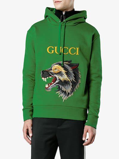 gucci wolf hoodie replica